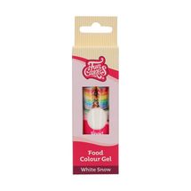 Colorant alimentaire gel FunCakes - White Snow 50 grammes